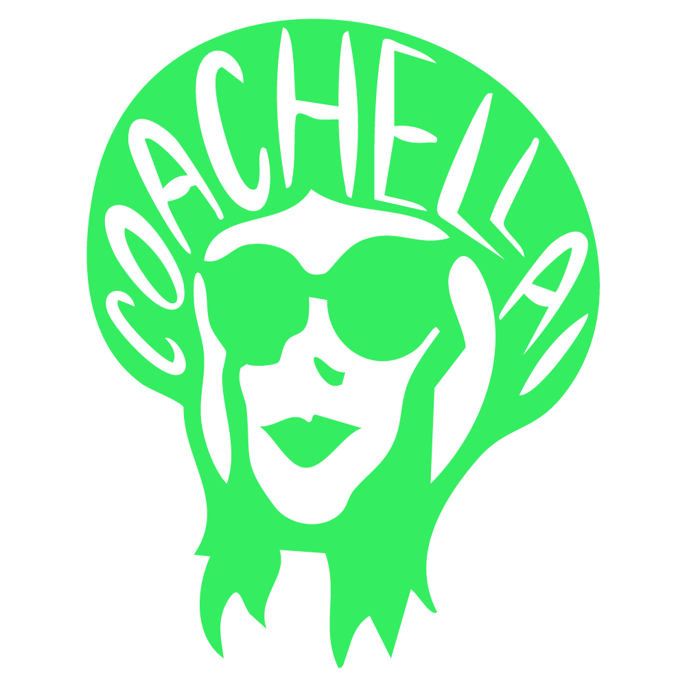 Coachella Vinyl Sticker - Valley Girl