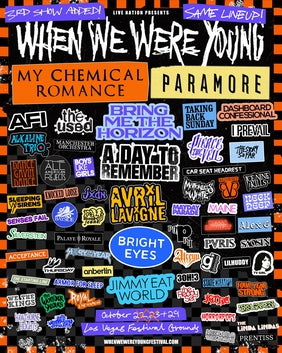 WHEN WE WERE YOUNG - Mini Verse Style Festival Poster - 2024