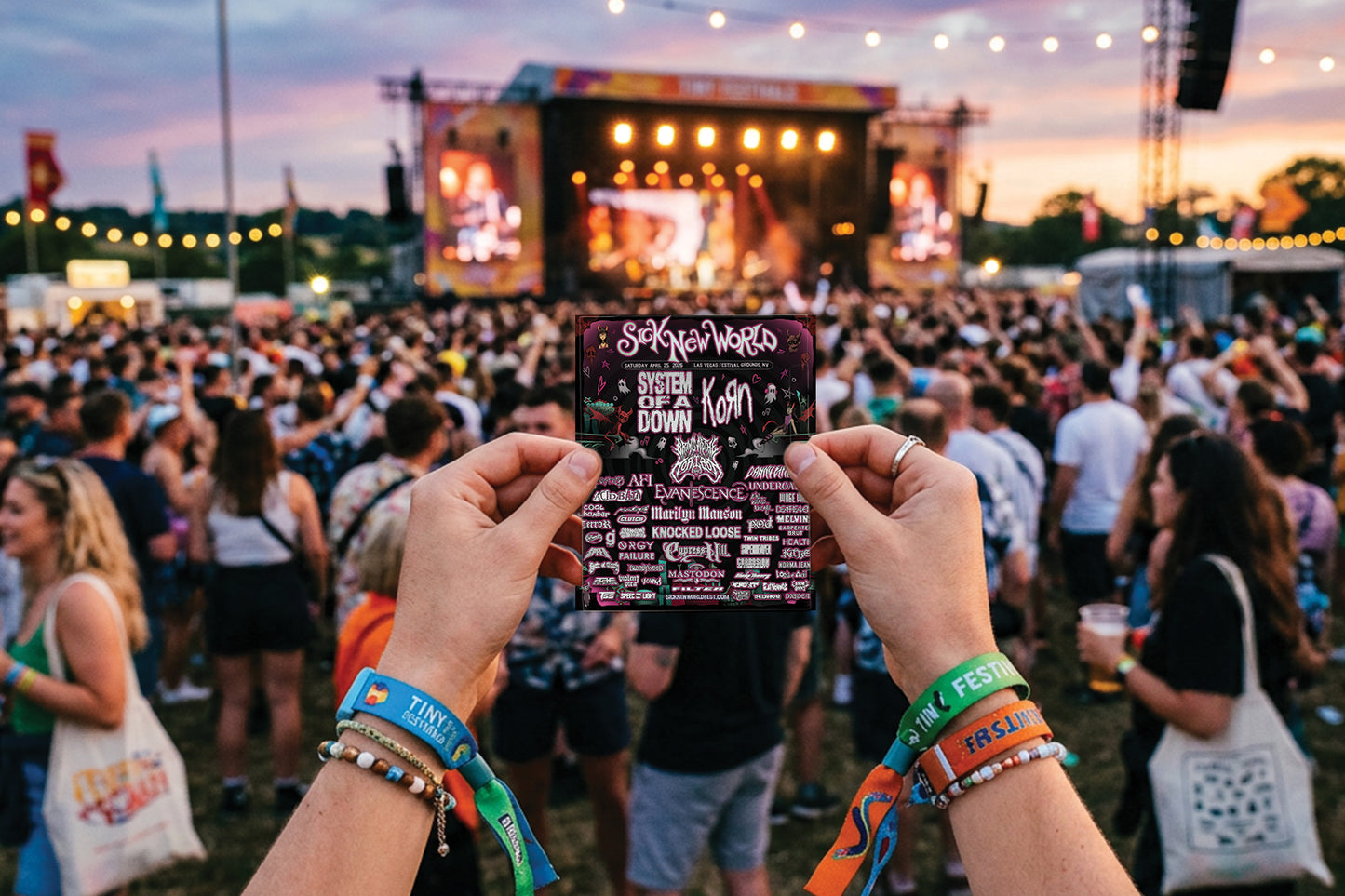 SICK NEW WORLD - Mini Verse Style Festival Poster
