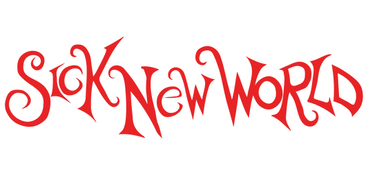 Sick New World Vinyl Decal - Horizontal Font Sticker