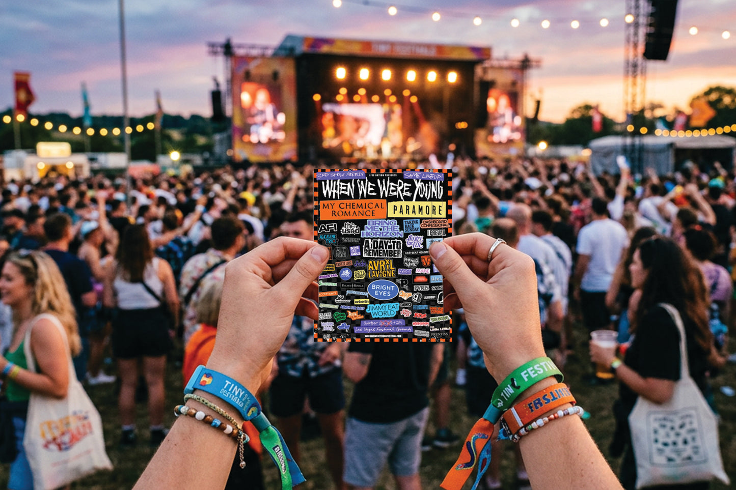 WHEN WE WERE YOUNG - Mini Verse Style Festival Poster - 2024